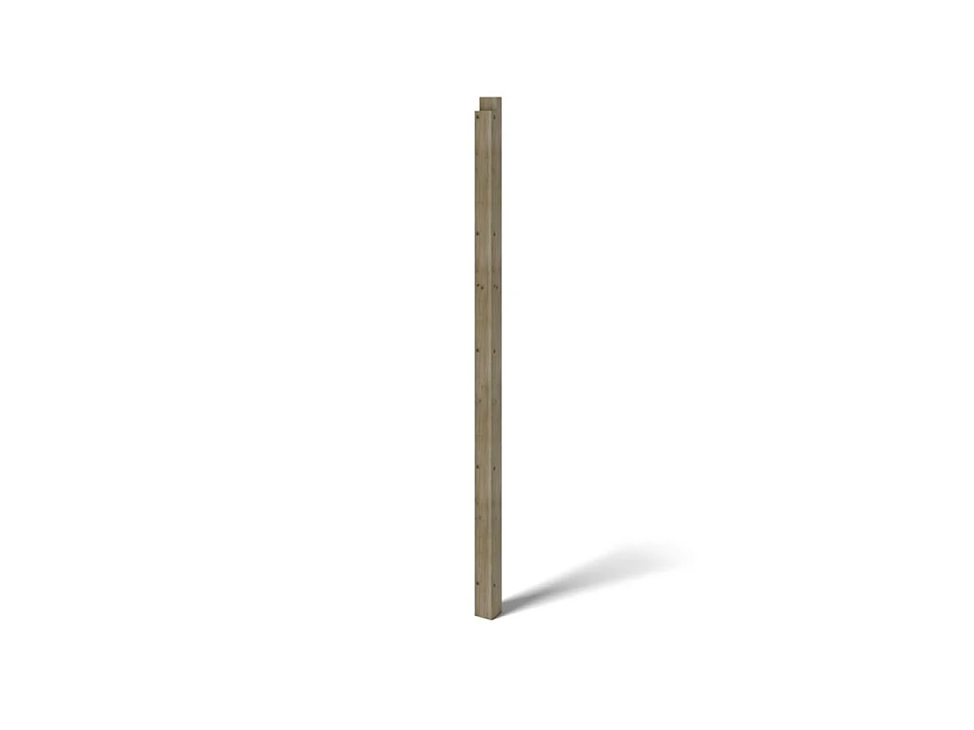 Gazebo da giardino in legno pergola 4.04x4.04 m con pannelli - Impregnata - ALT126 - ALTANKA