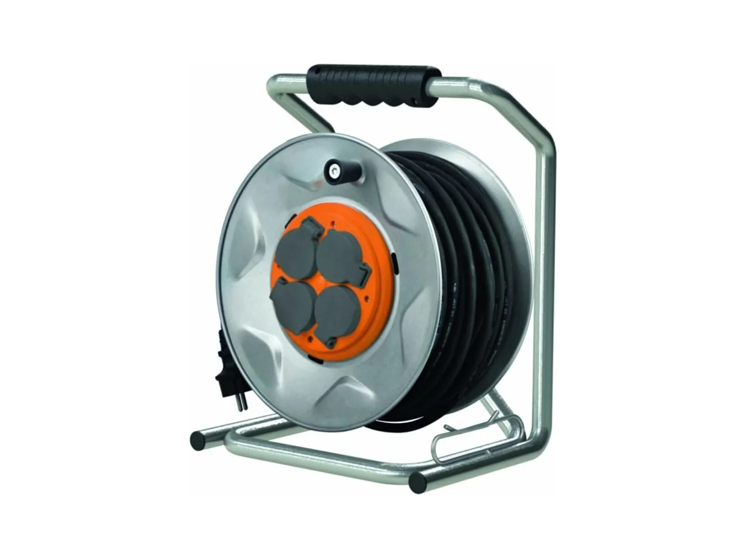 Enrouleur de chantier 35m H07RNF 3G1,5mm² 4x16A - métal - Zenitech