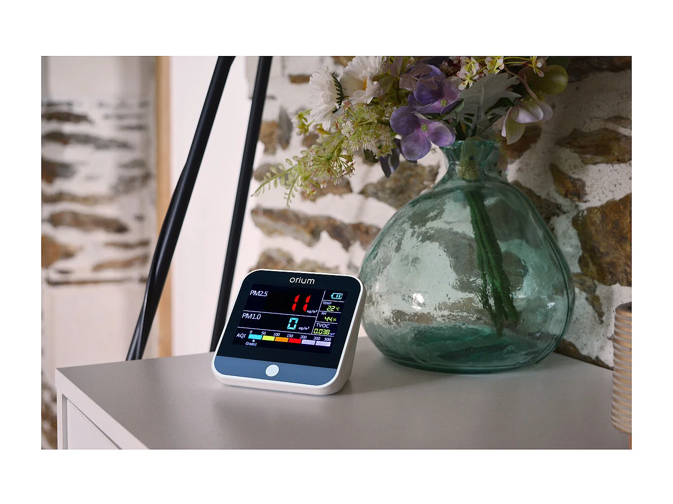 Mesureur de qualité de l'air intérieur Quaelis 24 - Orium