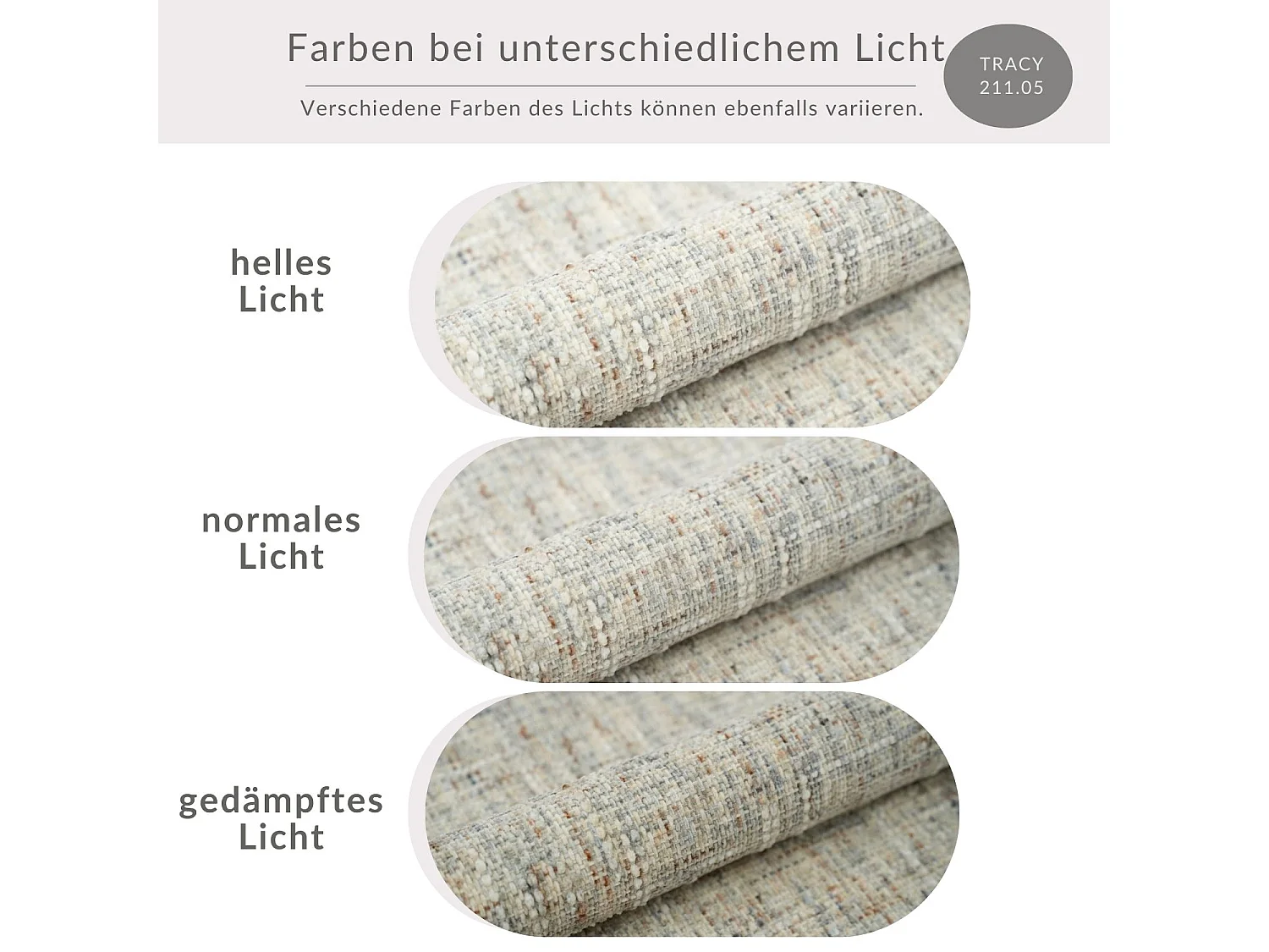 Canapé d'angle convertible Bodega - toile tissée - 4 places - beige mélange