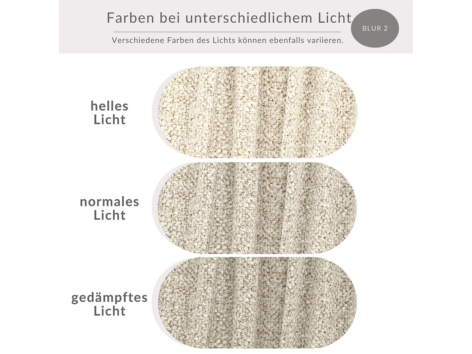 Canapé d'angle convertible Bodega - boucle - 4 places - beige