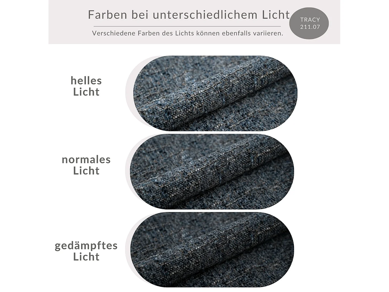 Canapé d'angle convertible Bodega - toile tissée - 4 places - bleu marine