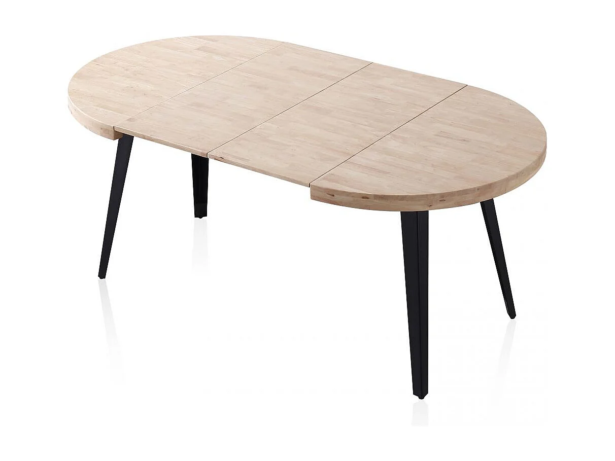 Mesa redonda Berg extensible 120-200