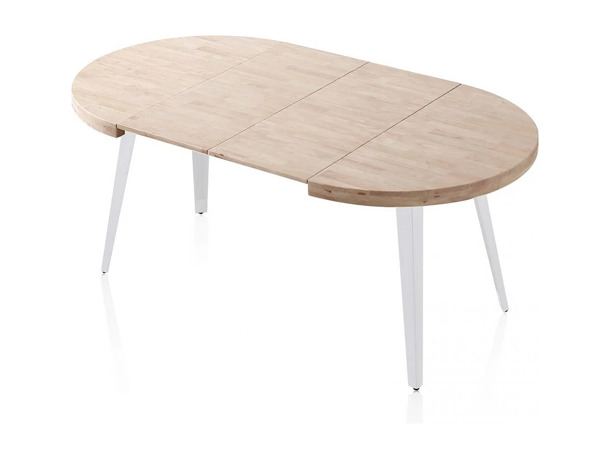 Mesa redonda Berg extensible 120-200