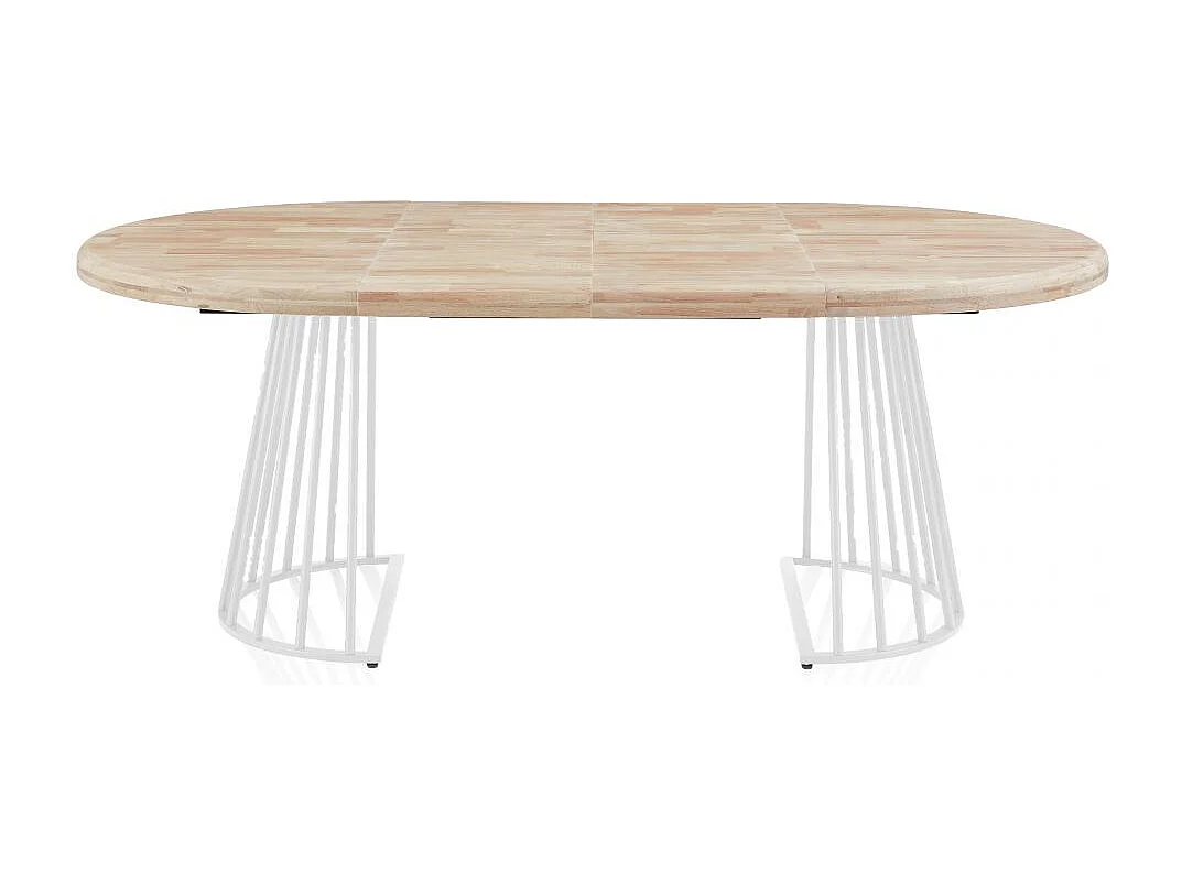 Mesa redonda extensível Meztil