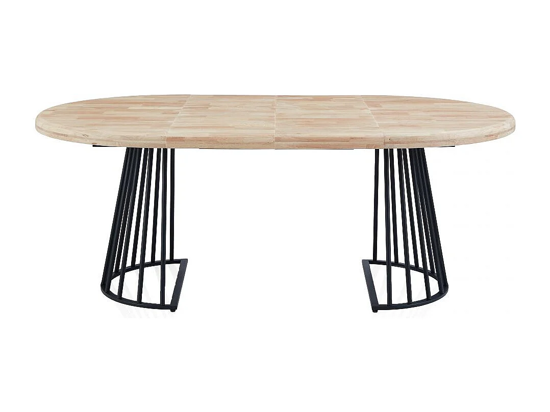 Mesa redonda extensível Meztil