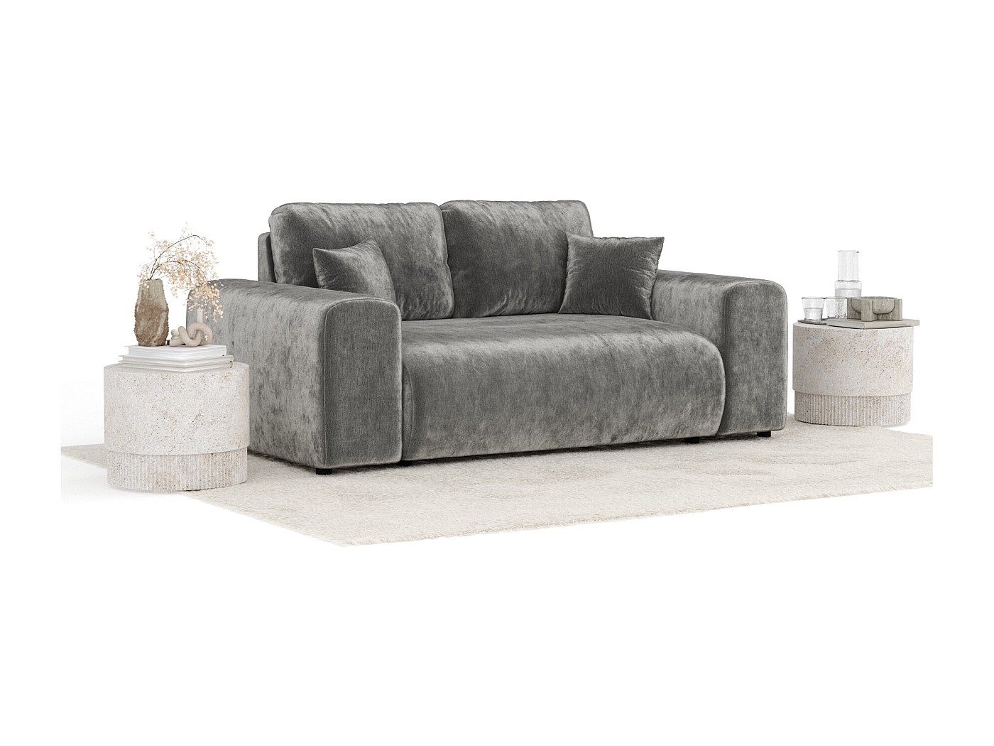 Canapé Modulable ZANZIBAR - Home Salon - Art Déco - Jusqu'à 5 Places