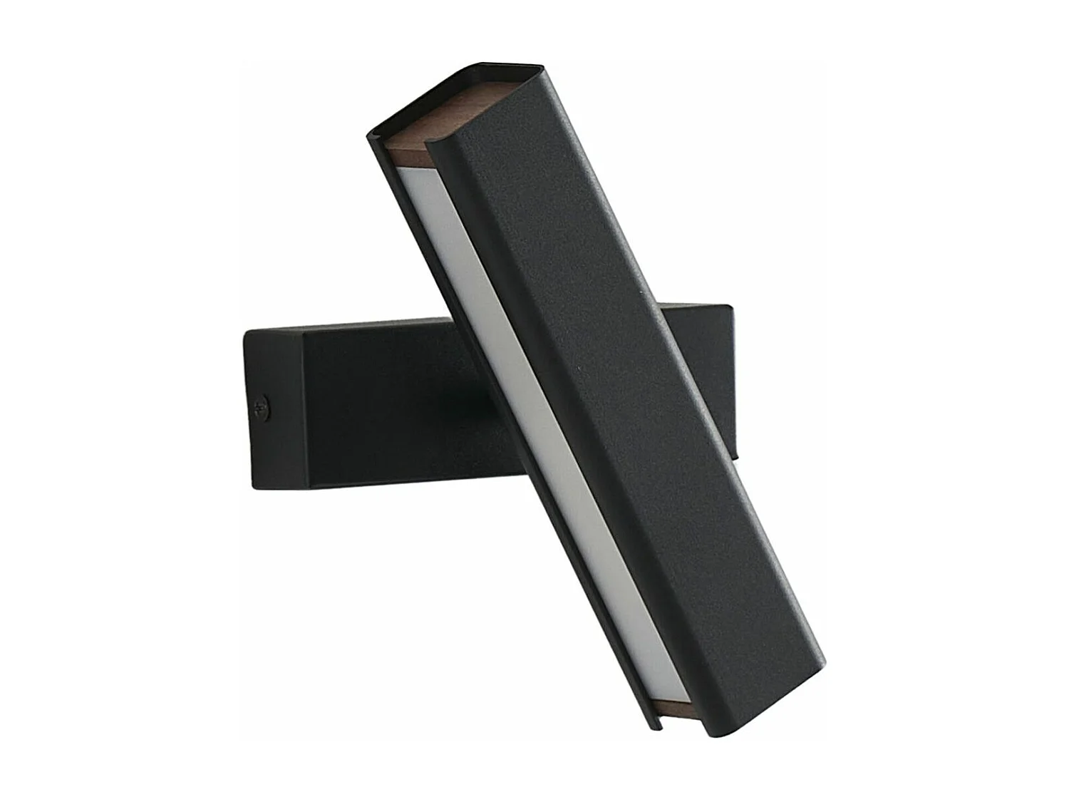 Applique murale pivotante noire LED - Salvi