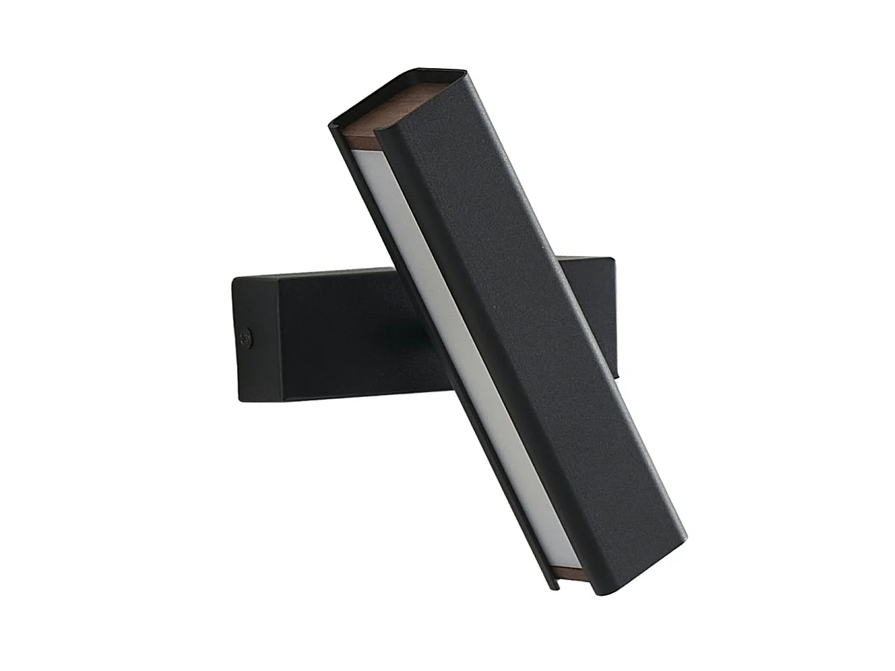 Applique murale pivotante noire LED - Salvi