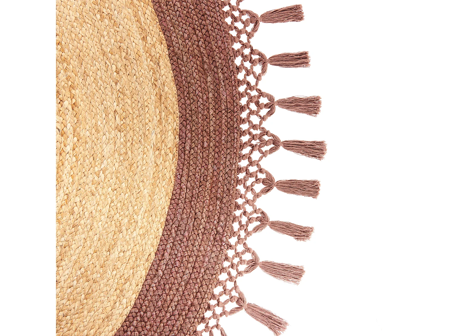 Tapis MARTS Marron ø 200 cm Jute