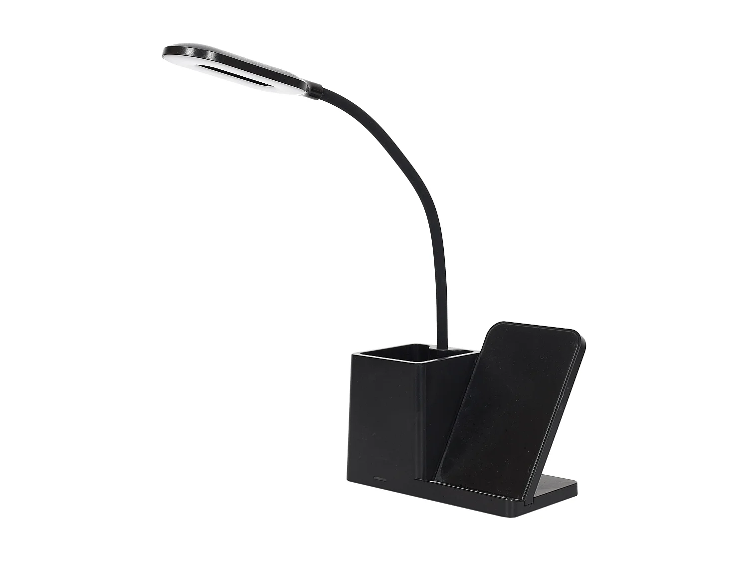 Lampe Led De Bureau 3en1 Usb Noir