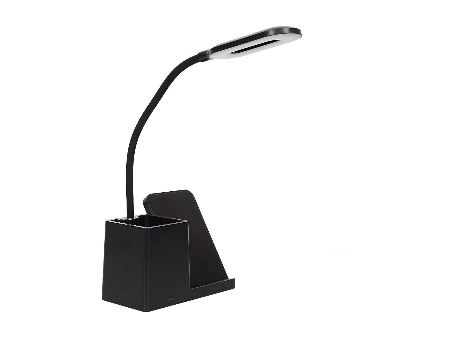 Lampe Led De Bureau 3en1 Usb Noir