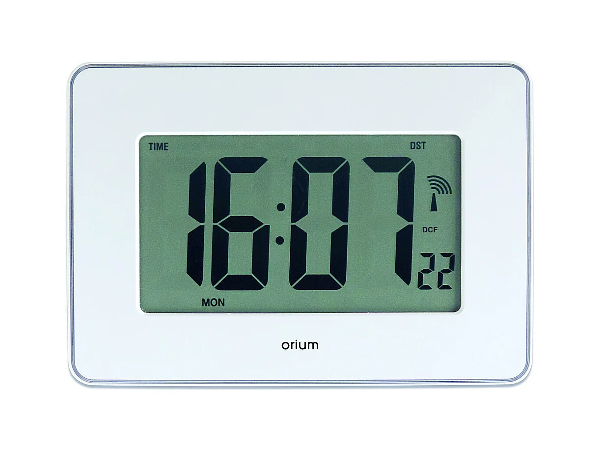 Horloge digitale radio contrôlée Sensitive - Orium