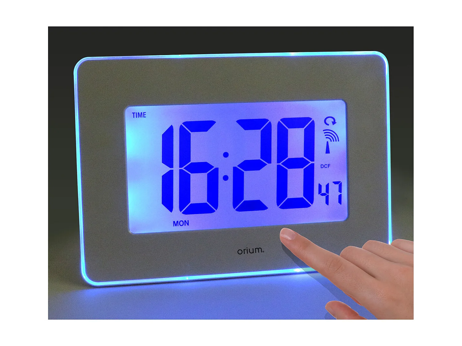 Horloge digitale radio contrôlée Sensitive - Orium