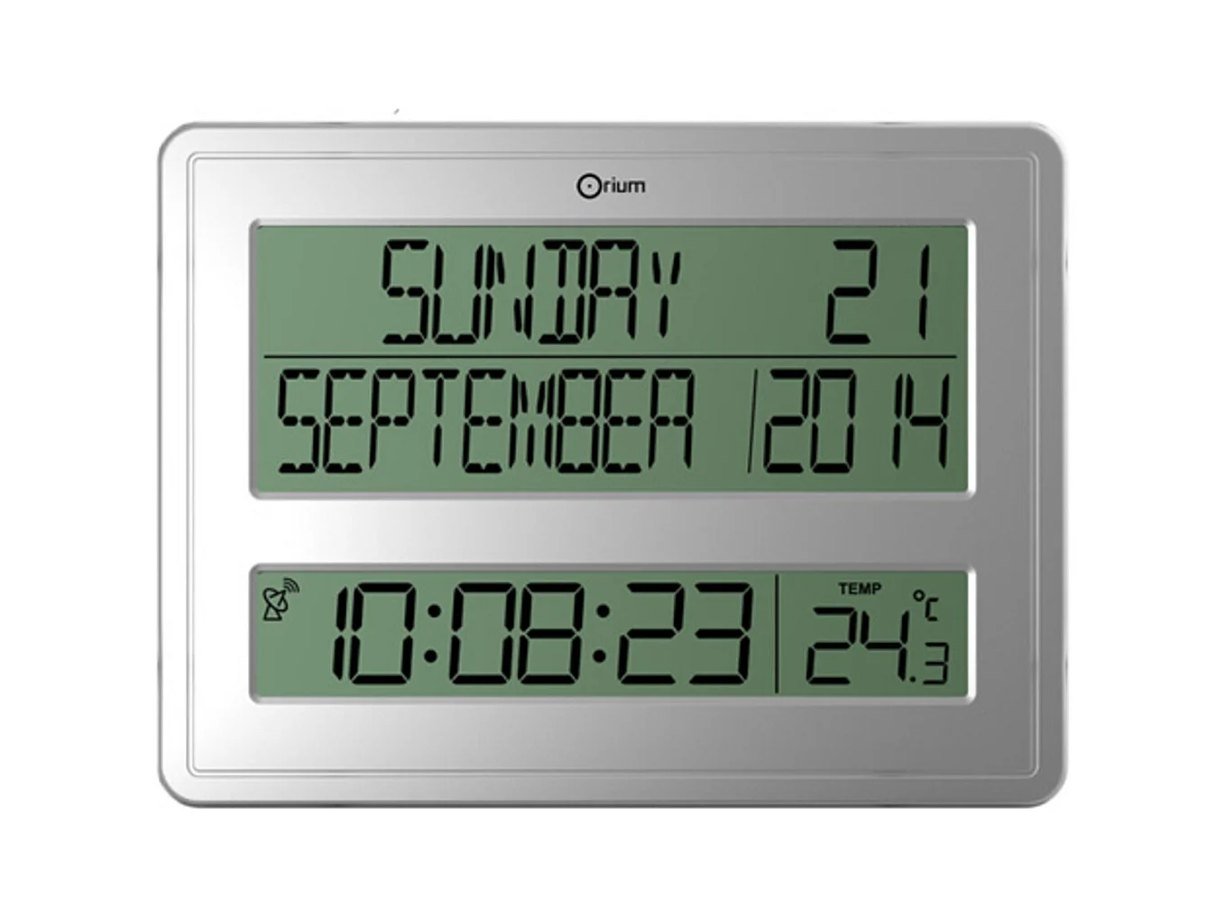Horloge digitale calendrier radio-contrôlée Titan - Orium