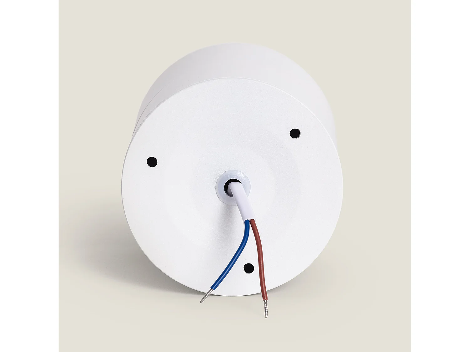 Applique LED 15W Alluminio Circolare Bianco New Onuba 4000K Bianco Naturale