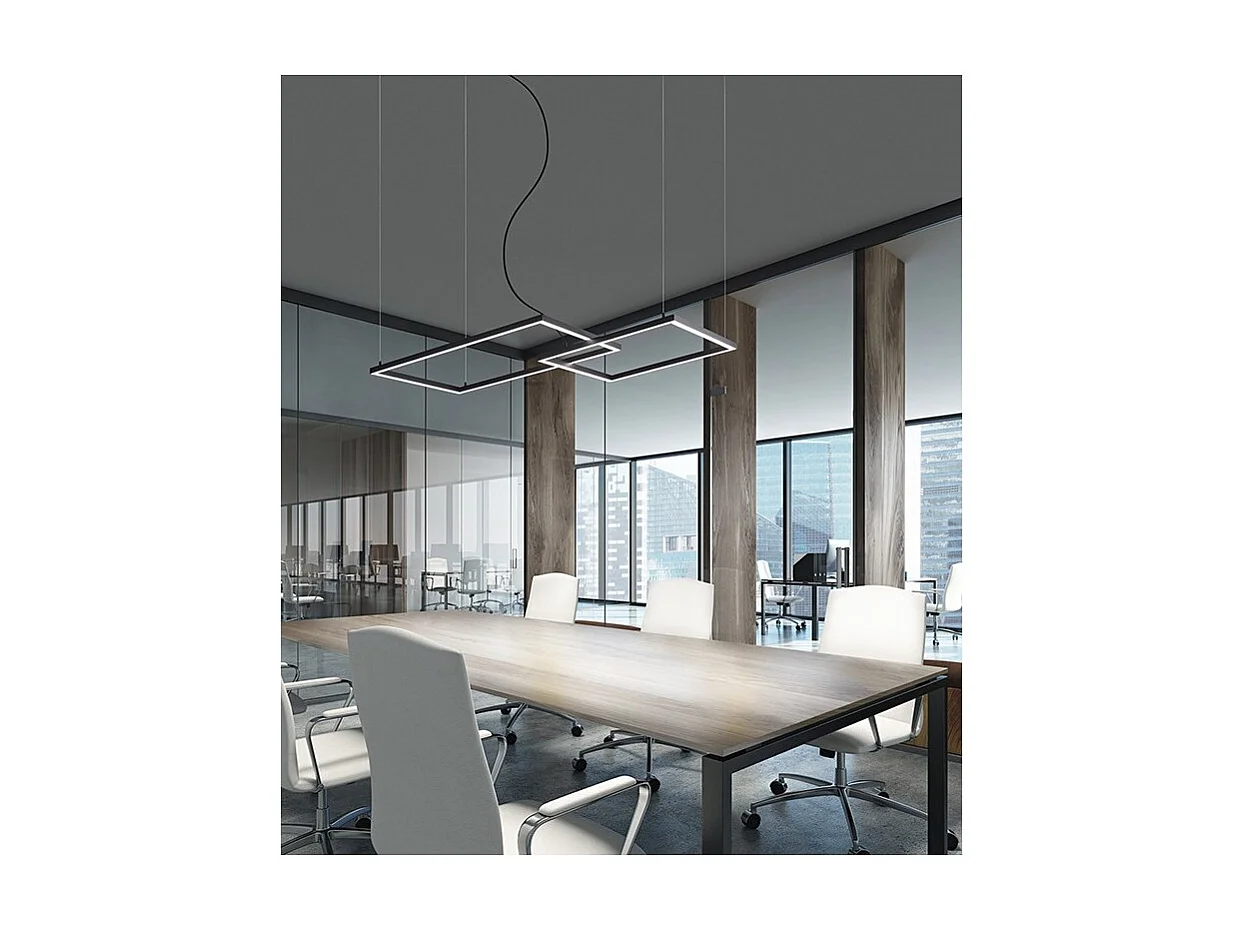 Lámpara colgante LED Cross 6593 N CT Perenz