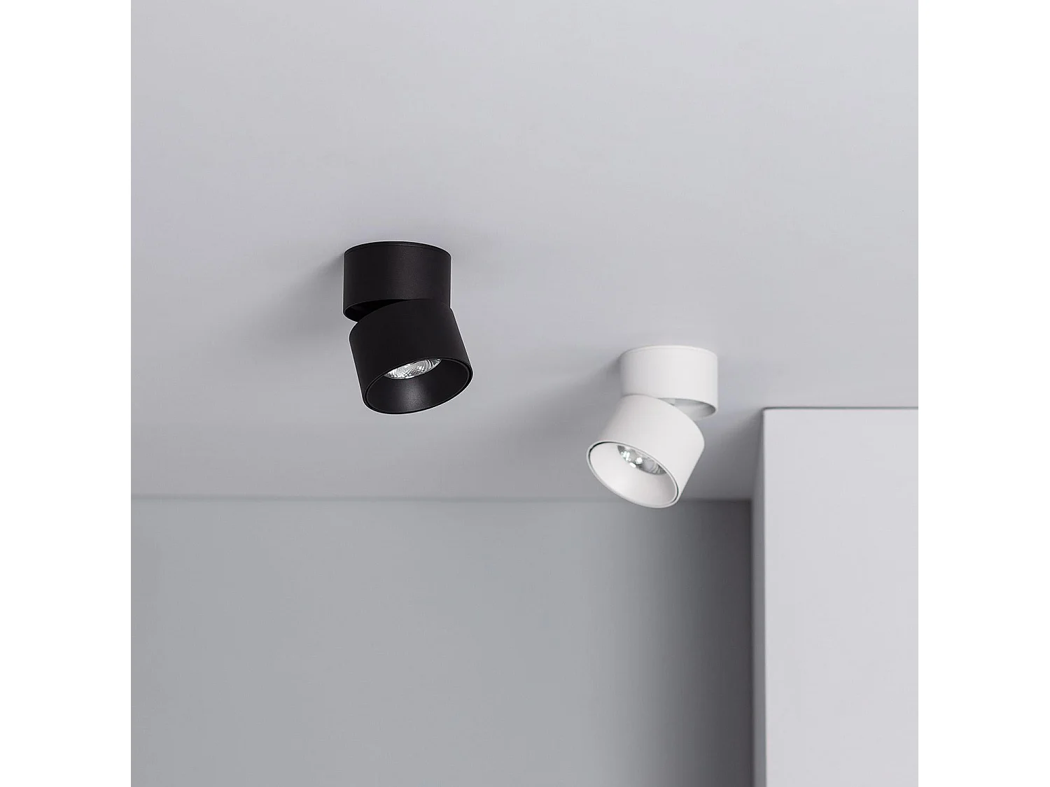 Applique LED 15W Alluminio Circolare Bianco New Onuba 5000K Bianco Freddo