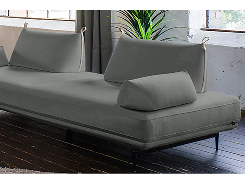 Armlehnkissen - Taupe Webstoff - CANE