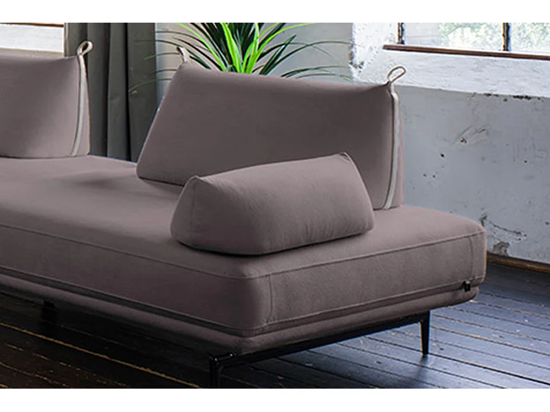 Coussin - Violette tissu tissé - CANE