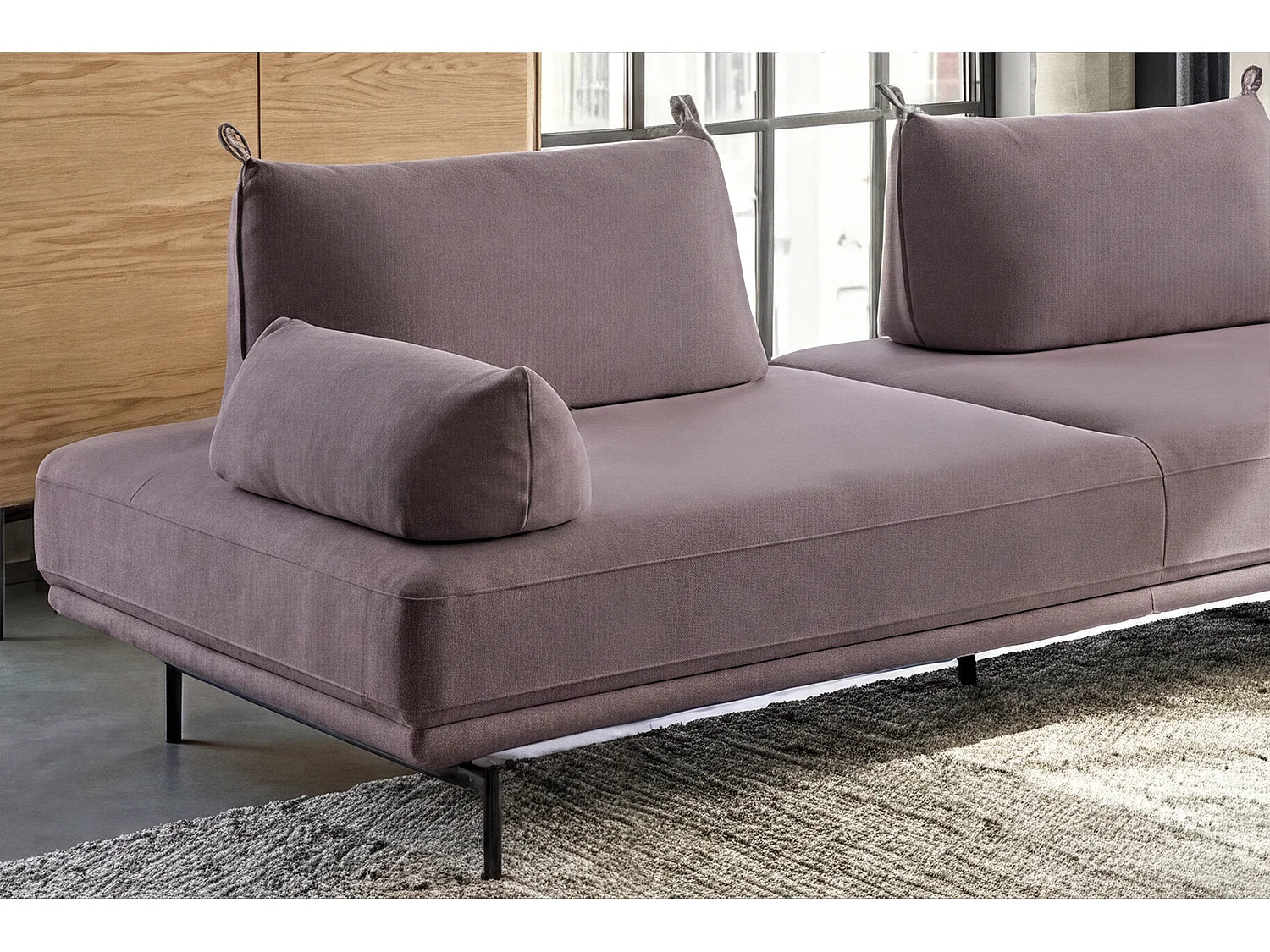 Kussen voor armleuning - Violet Geweven stof - CANE