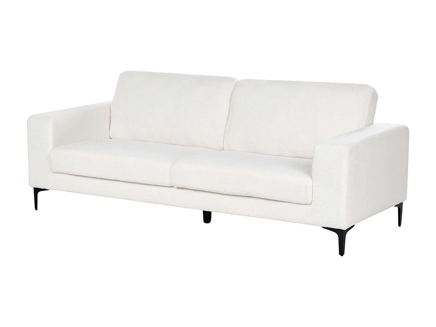 Sofa VADSTENA Boucle Złamana biel dla 3 osób