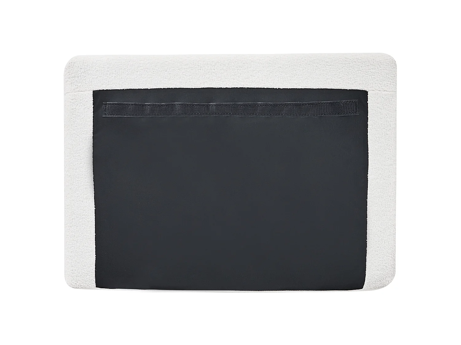 Sofa VADSTENA Bouclé Cremeweiss 3-Sitzer
