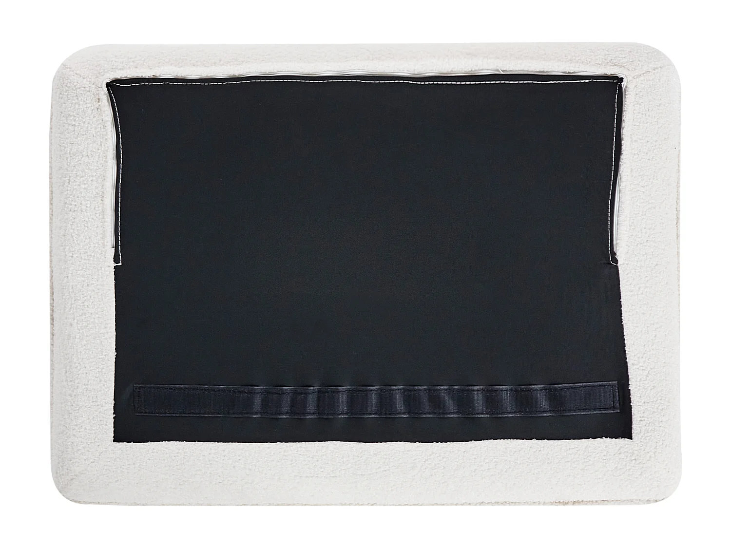 Sofa FREDERICA Boucle Złamana biel dla 3 osób