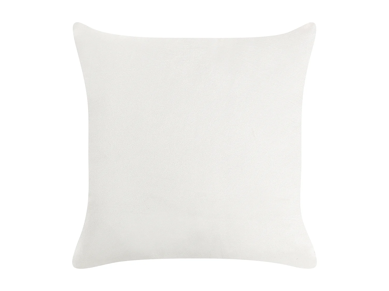 Canapé 3 places FREDERICA Velours Blanc cassé