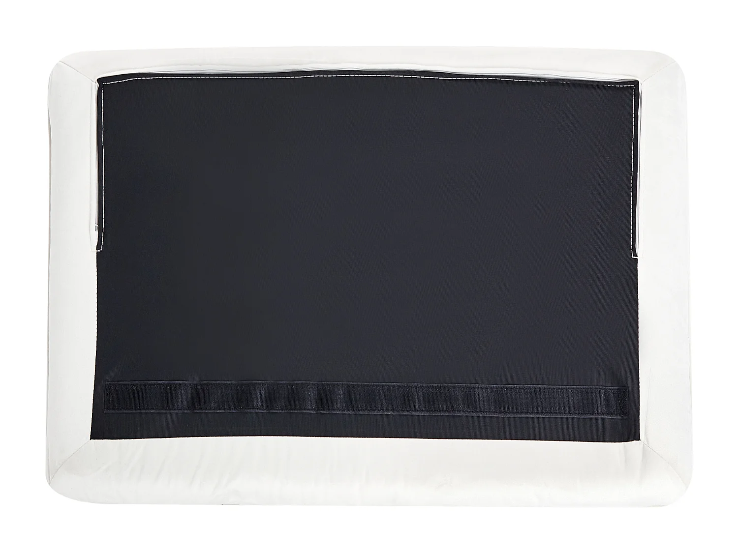 Divano FREDERICA Velluto Bianco sporco 3 posti