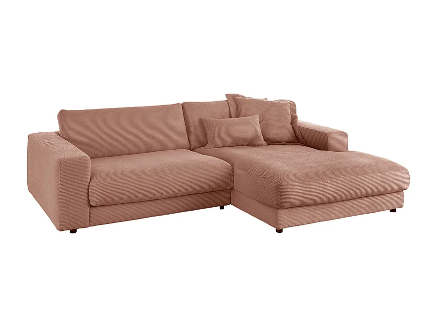 Canapé - marron Velours côtelé - MADELINE