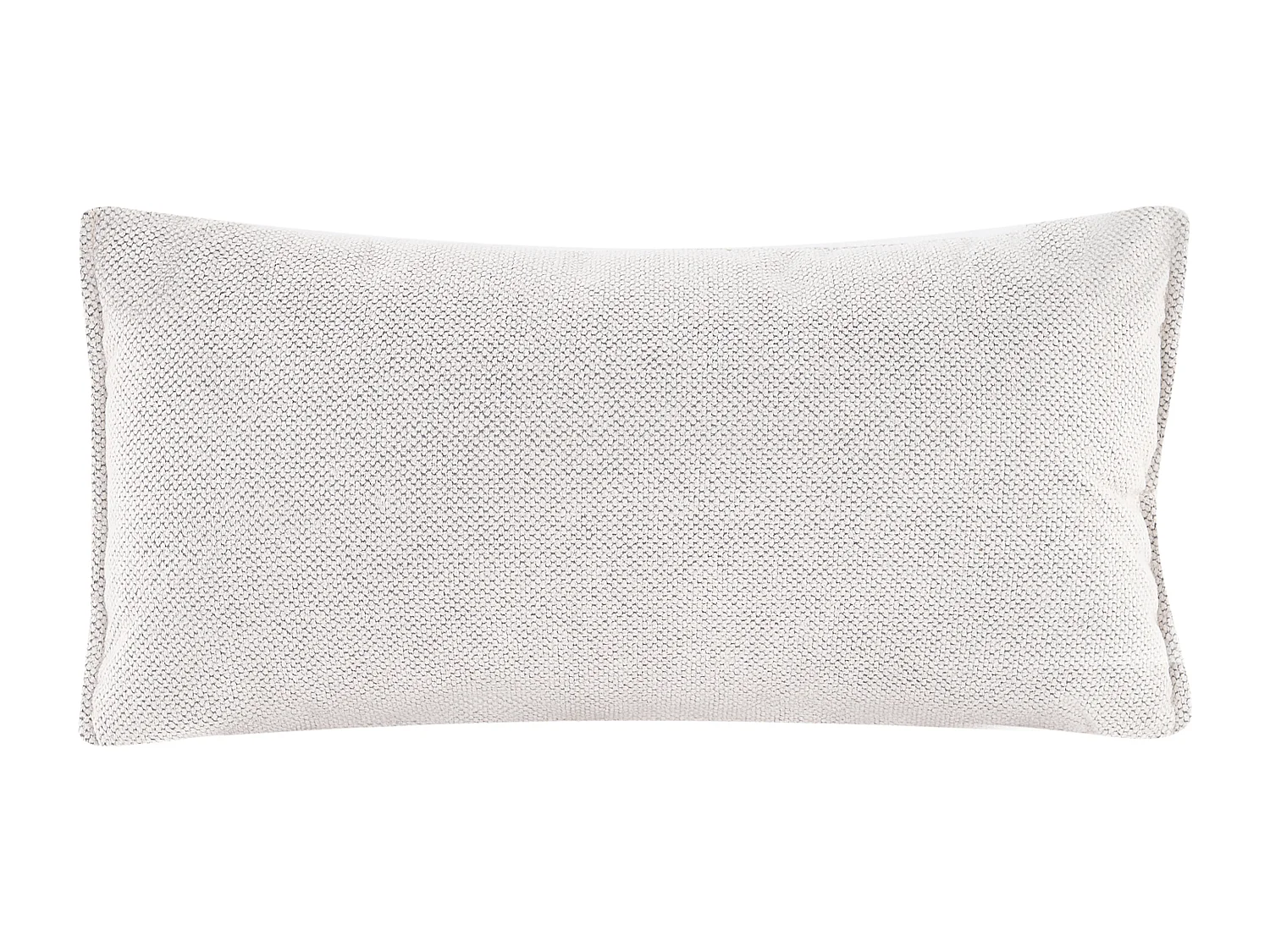 Canapé d'Angle à gauche Moderne 3 Places avec Chaise Longue en Tissu Blanc Cassé Varde