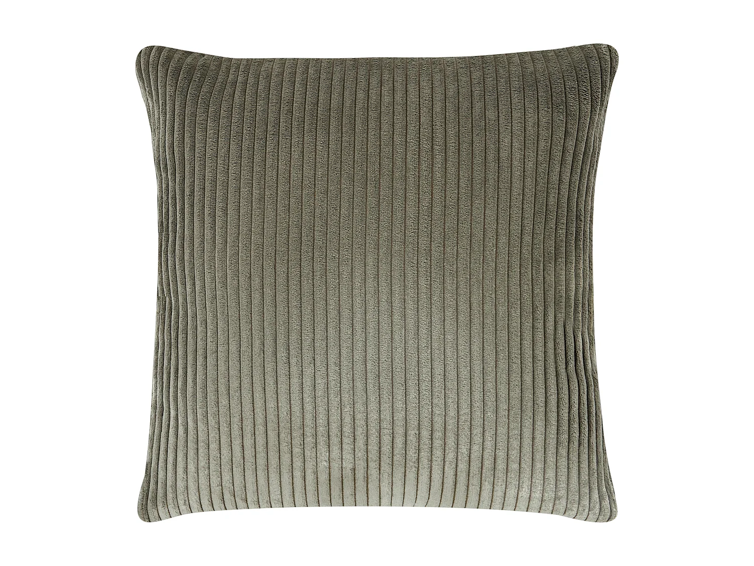 4-Sitzer Ecksofa L-Form Cord grün mit Chaiselongue rechts modern Lungo