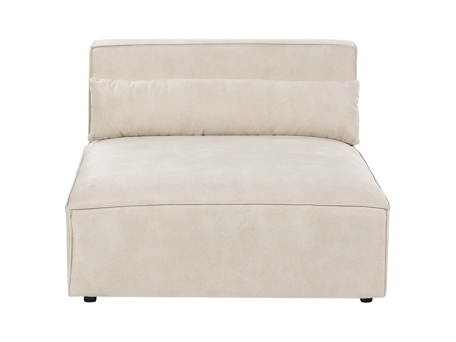 Divano modulare HELLNAR Velluto Beige chiaro 2 posti