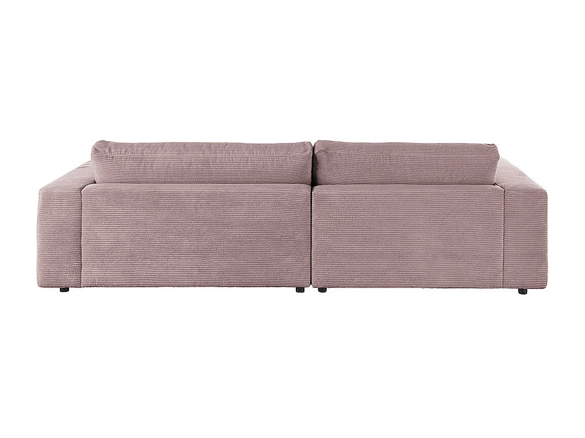 Canapé - Rose Velours côtelé - MADELINE