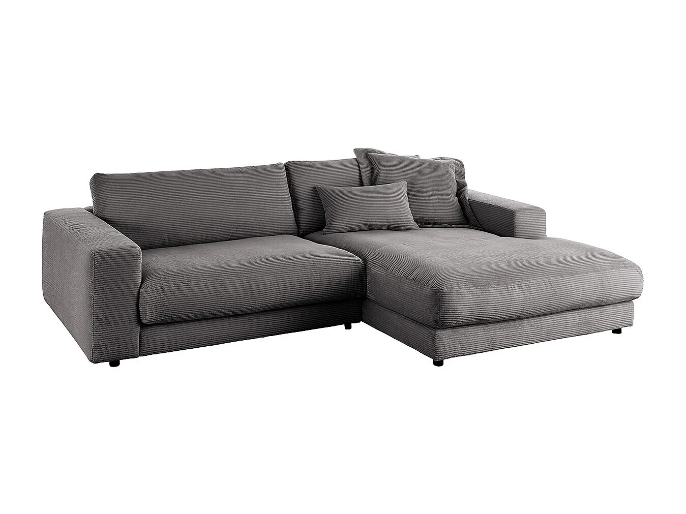 Hoekbank - Grijs Koord - MADELINE
