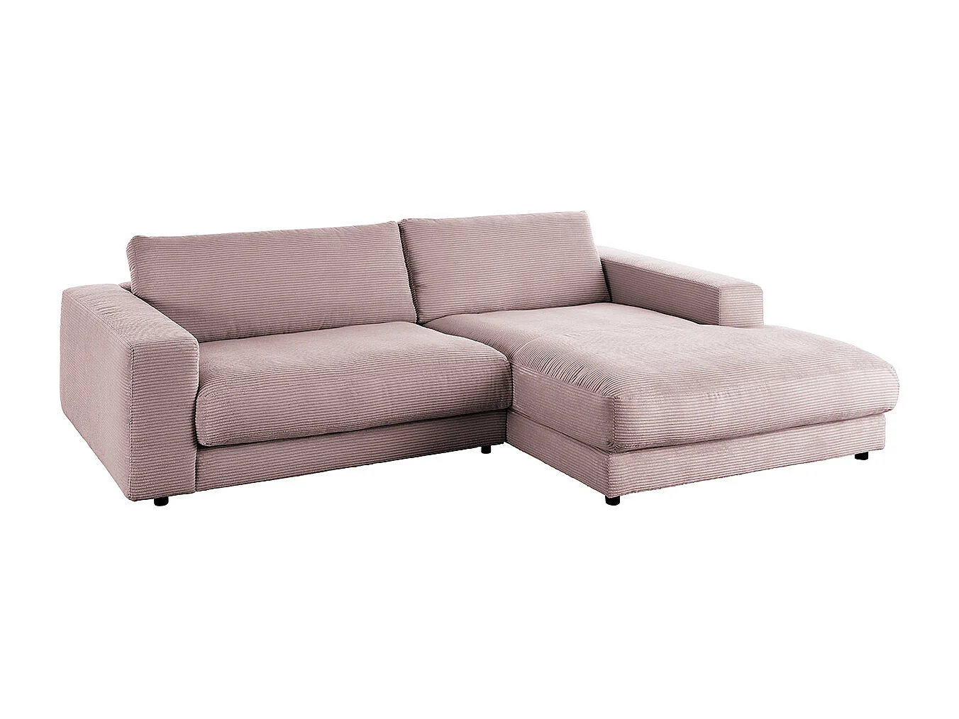 Hoekbank - Roze Koord - MADELINE