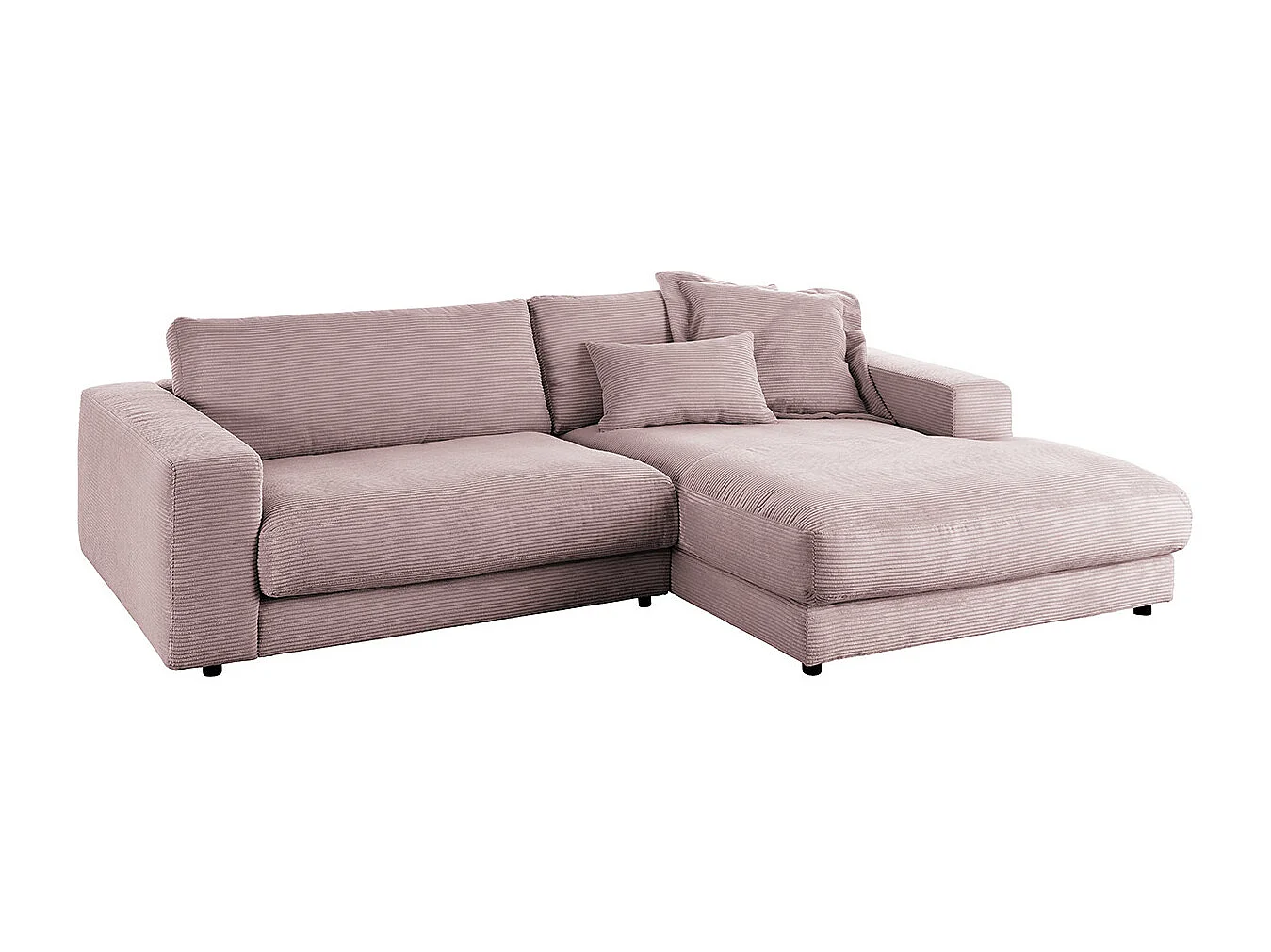 Hoekbank - Roze Koord - MADELINE