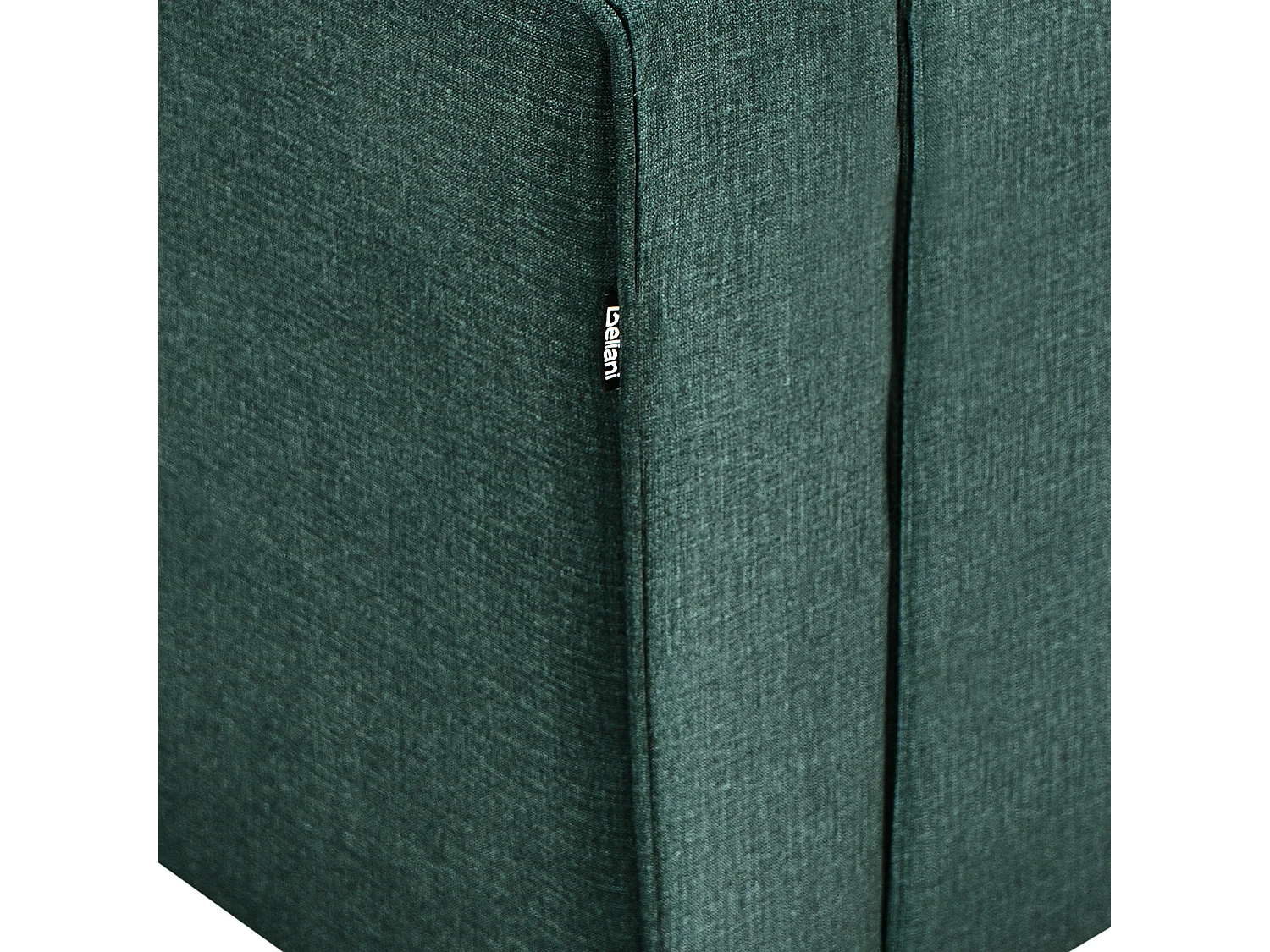 Sofá SAVALEN Veludo Verde escuro 3 lugares