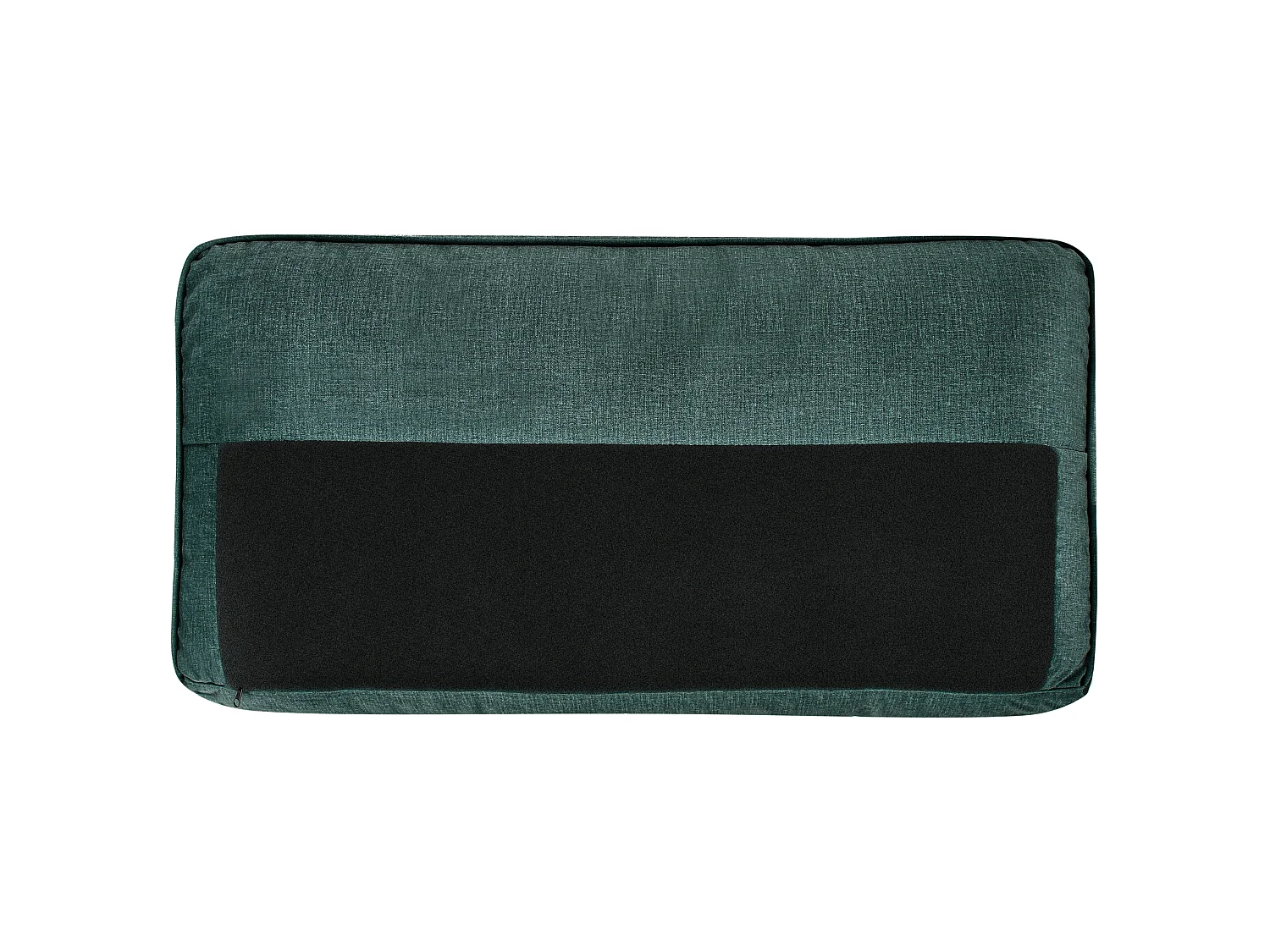 Sofá SAVALEN Terciopelo Verde oscuro 3 plazas