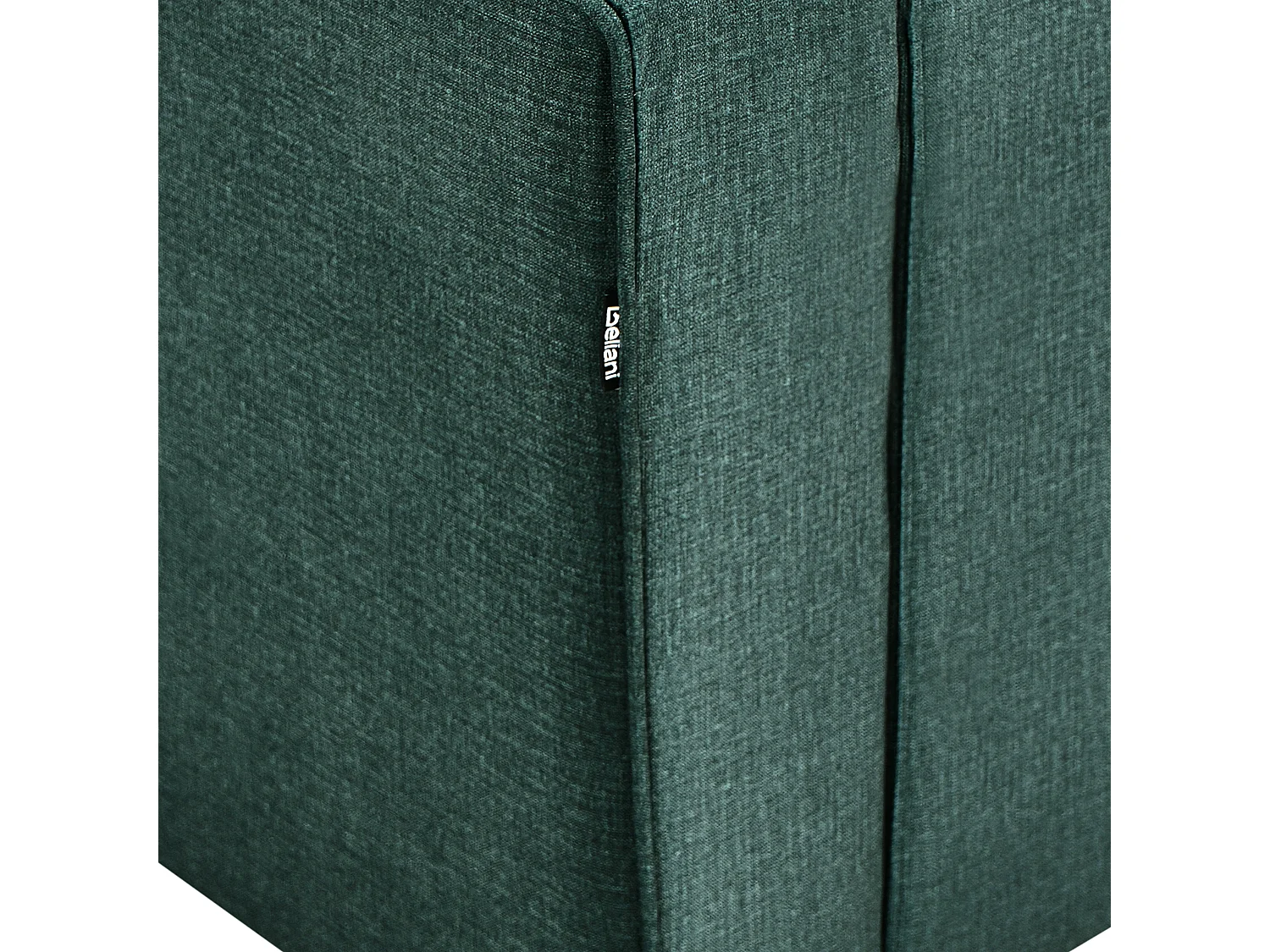 Sofá SAVALEN Terciopelo Verde oscuro 3 plazas