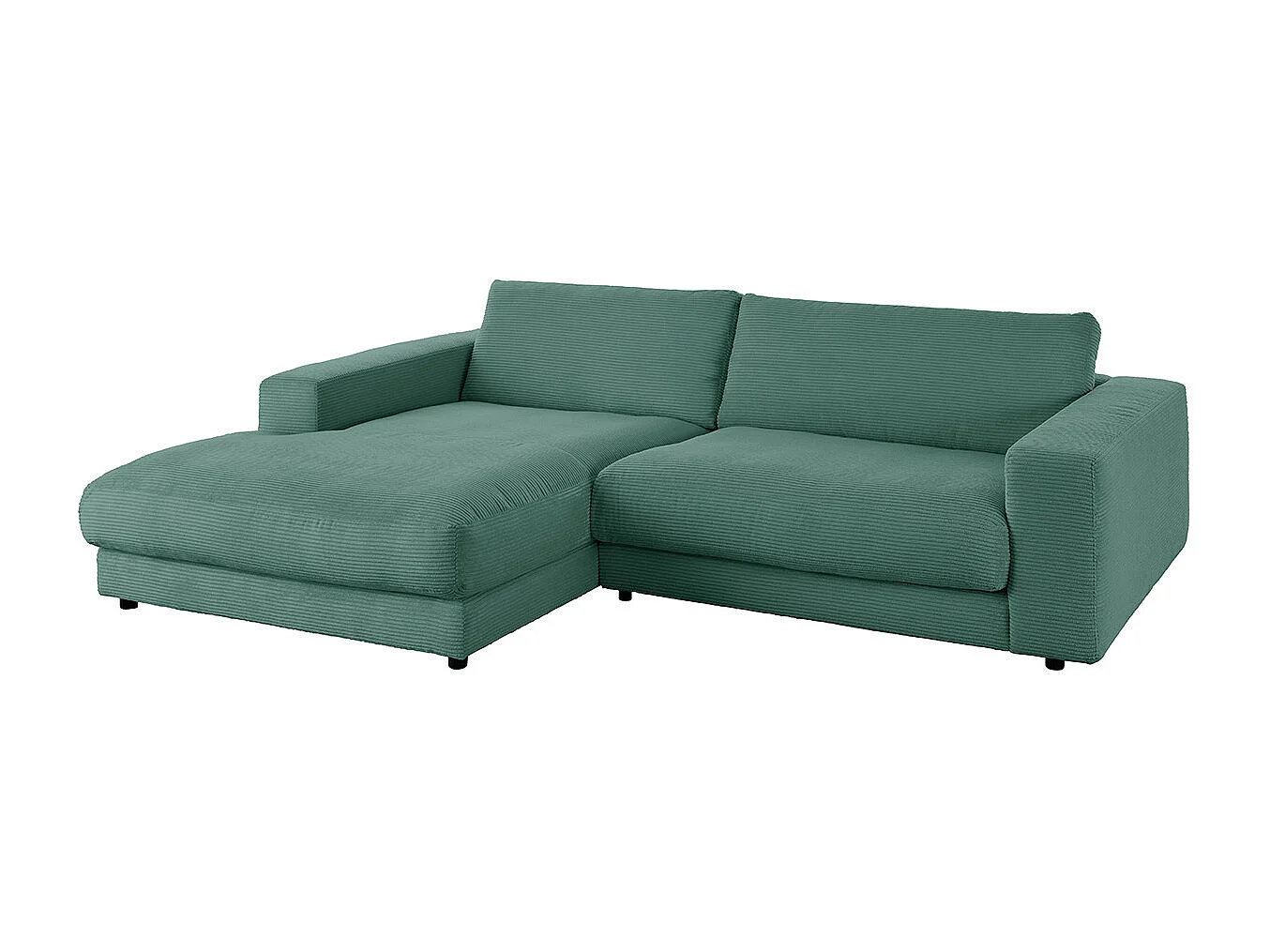 Sofá - verde esmeralda Pana - MADELINE