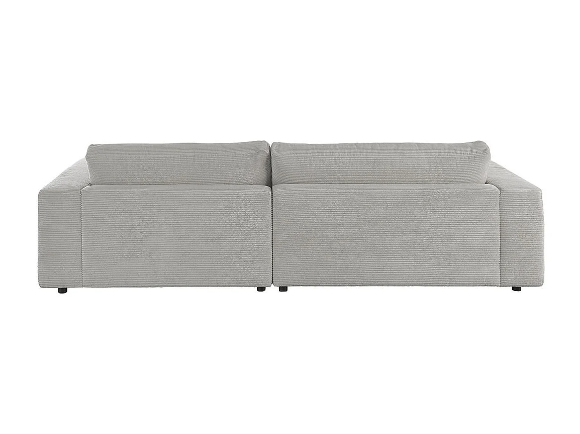 Hoekbank - Steengrijs Koord - MADELINE