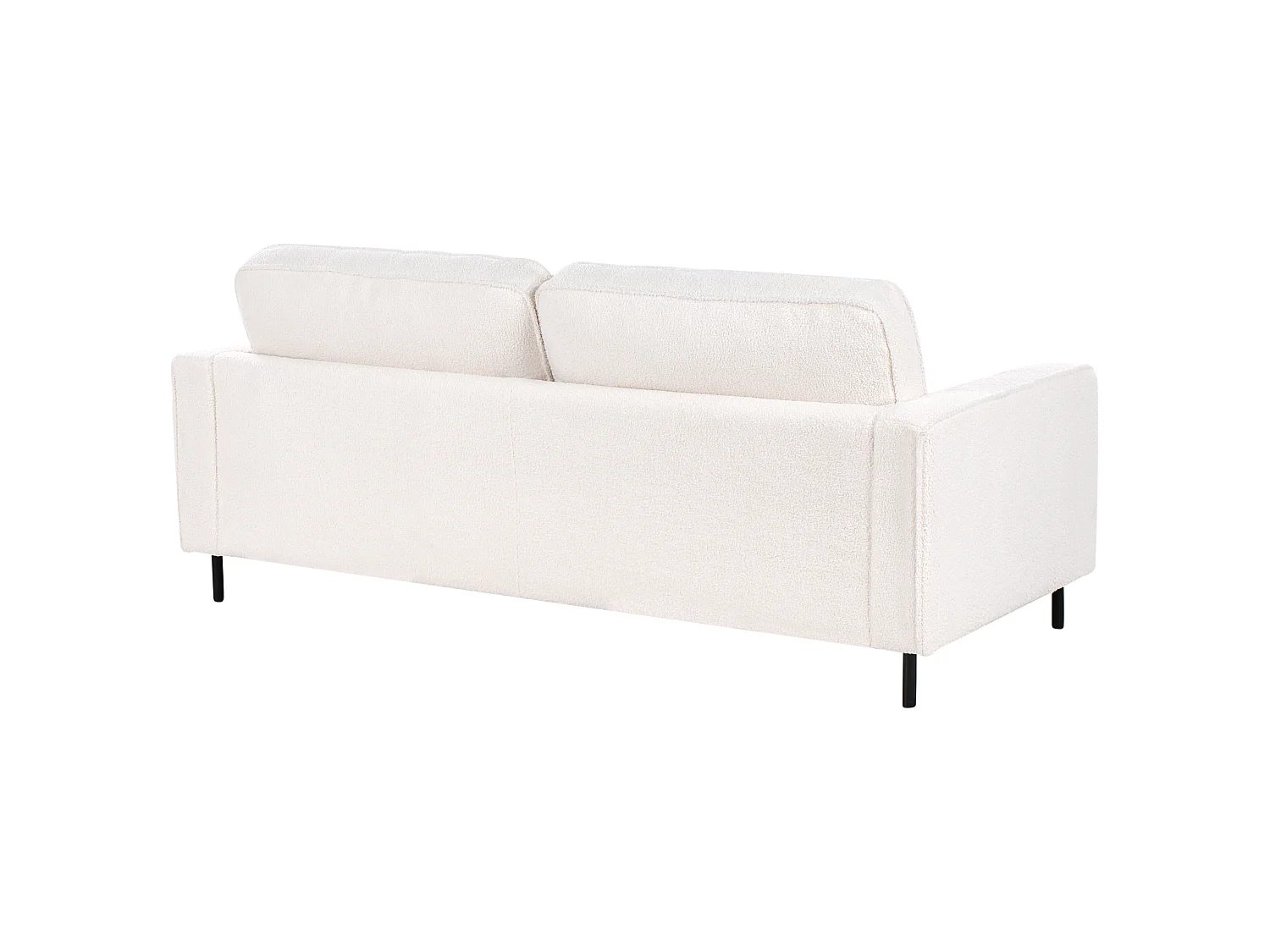 Soffa 3-sits SAVALEN Bouclé Vit