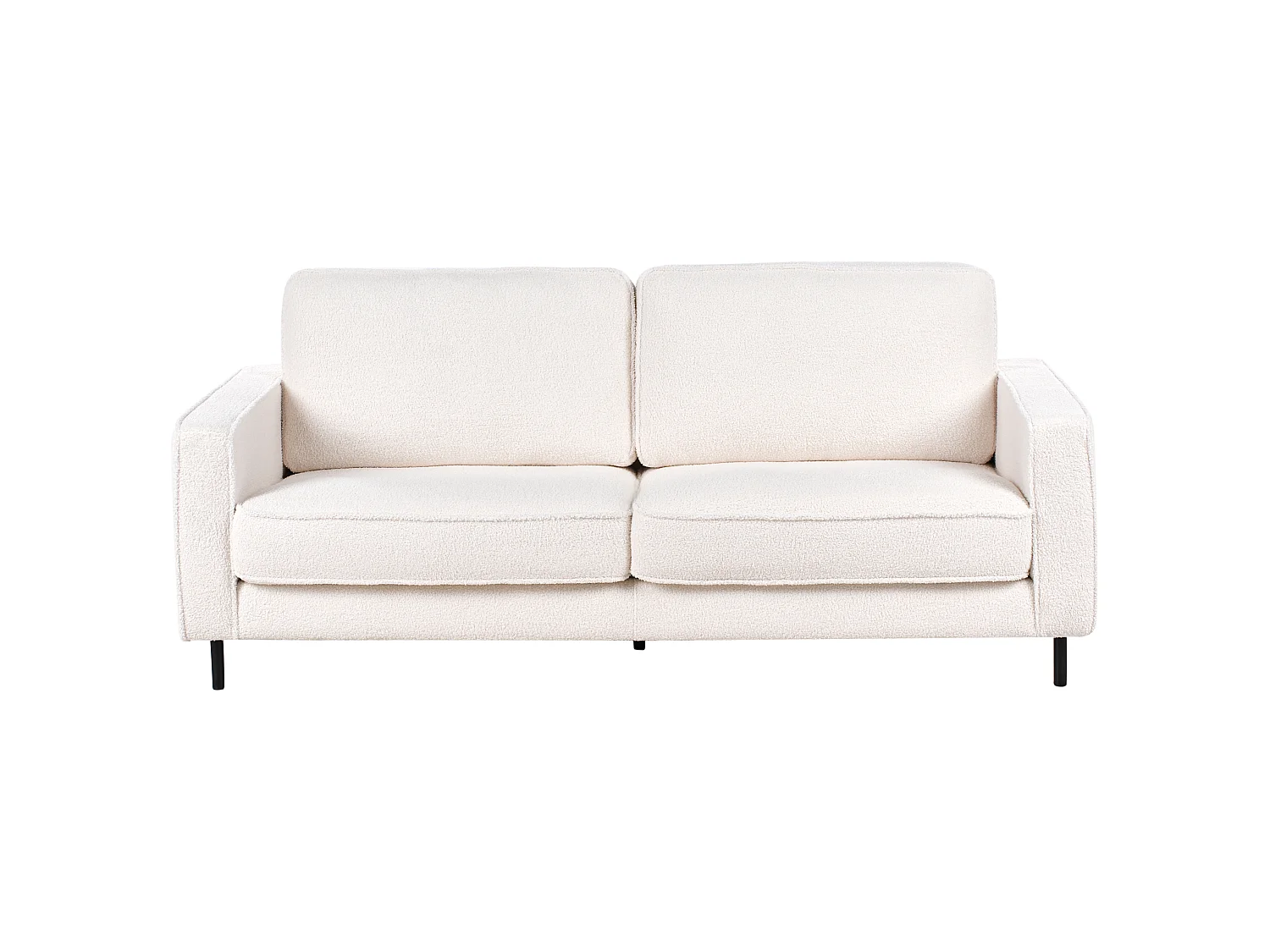 Soffa 3-sits SAVALEN Bouclé Vit