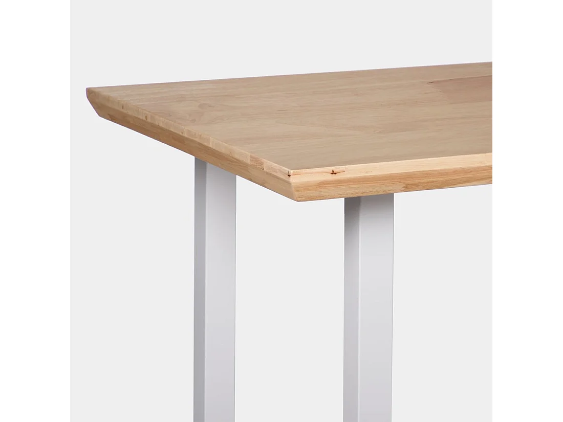 Mesa extensible de Madera Natural 76 x 150- Khonor