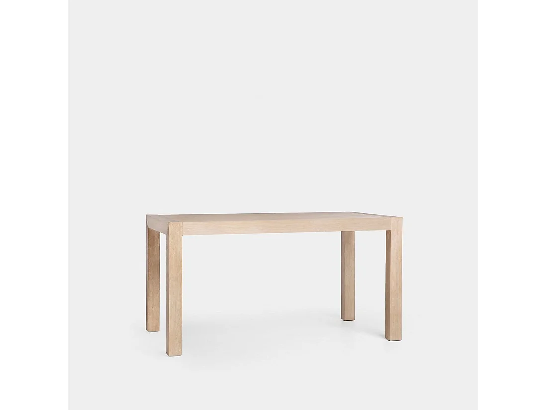 Table extensible en bois naturel 150x77.5 cm-Auren