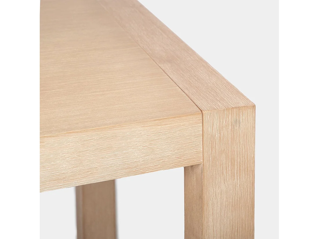 Table extensible en bois naturel 150x77.5 cm-Auren