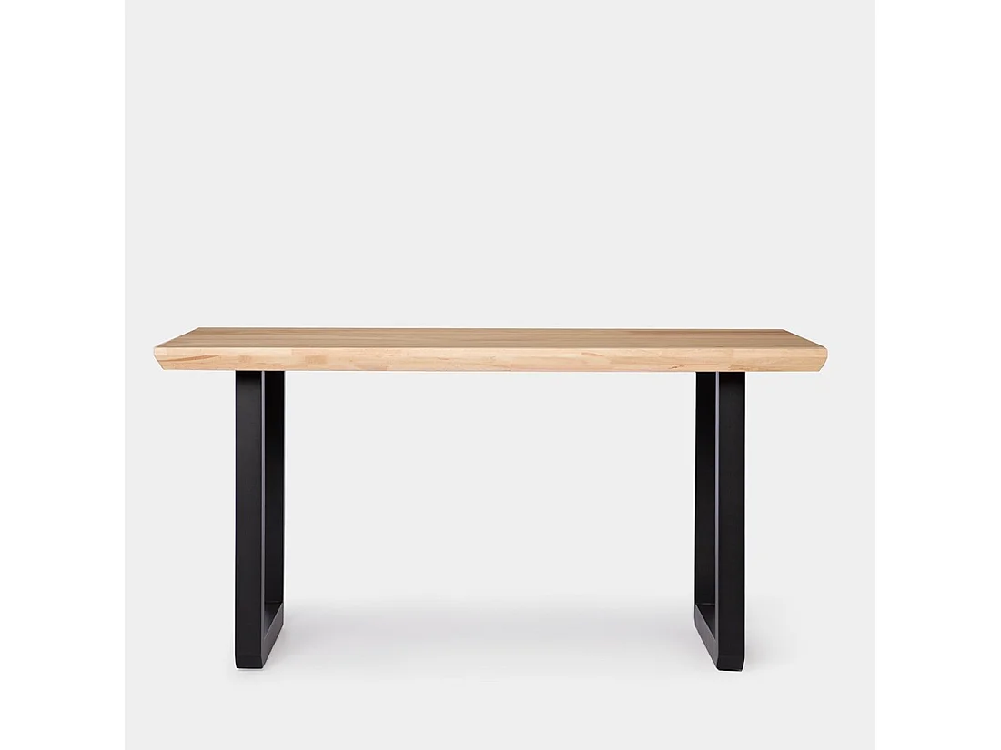 Mesa extensible de Madera Natural 76 x 150- Khonor