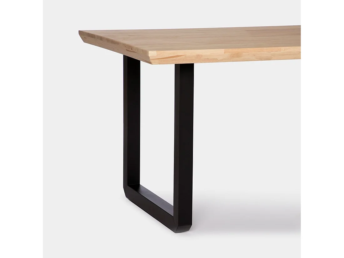 Mesa extensible de Madera Natural 76 x 150- Khonor